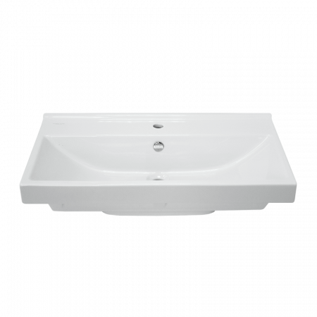 Раковина встраиваемая сверху 80см Sanita Luxe Fest FST80SLWB01 белый